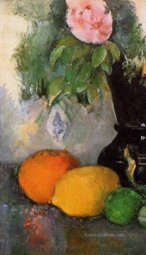 Impressionismus Stillleben Werke - Blumen und Obst Paul Cezanne Stillleben Impressionismus
